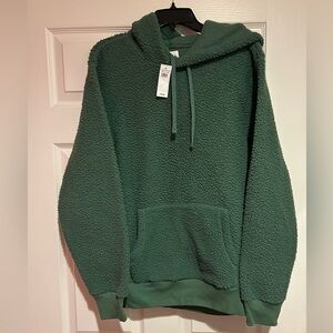 New GAP teddy bear hoodie, large